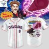 Cleveland Guardians x Ghost Band World Tour 2025 Baseball Jersey – Black