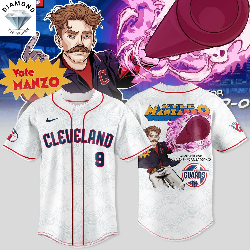 Cleveland Guardians All-Star Kyle Manzardo Baseball Jersey Cleveland Guardians All-Star Kyle Manzardo Baseball Jersey