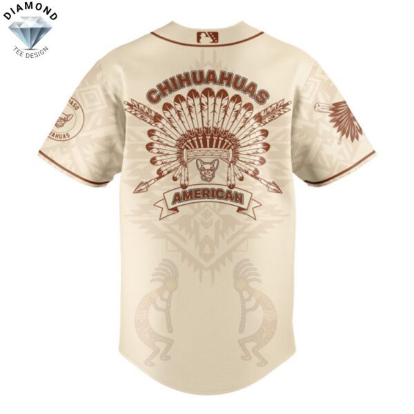 El Paso Chihuahuas Native American Heritage Month Baseball Jersey