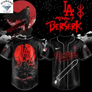 Los Angeles Dodgers Berserk Baseball Jersey