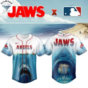 Los Angeles Dodgers Jaws Baseball Jersey
