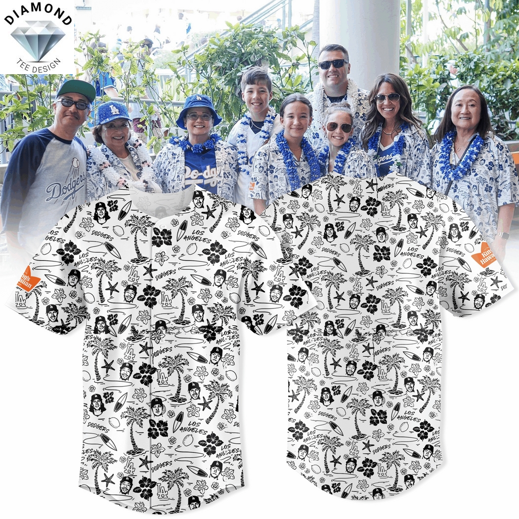 Los Angeles Dodgers Summer Baseball Jersey Los Angeles Dodgers Summer Baseball Jersey