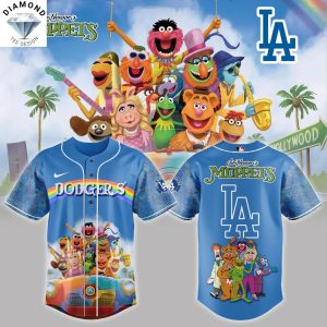 Los Angeles Dodgers The Muppets Baseball Jersey
