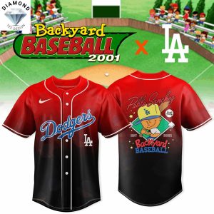 Los Angeles Dodgers x Backyard Pablo Sanchez 2001 Baseball Jersey – Black
