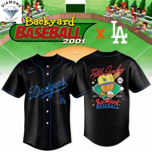 Los Angeles Dodgers x Backyard Pablo Sanchez Baseball Jersey – Black