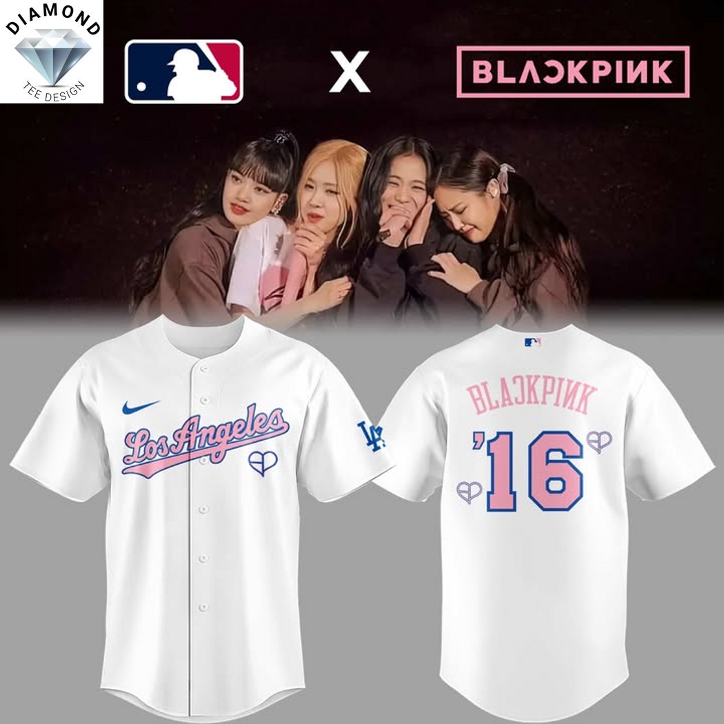 Los Angeles Dodgers x BlackPink 2025 Baseball Jersey Los Angeles Dodgers x BlackPink 2025 Baseball Jersey