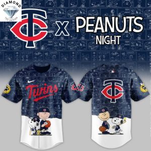 Minnesota Twins 2025 Peanuts Night Baseball Jersey