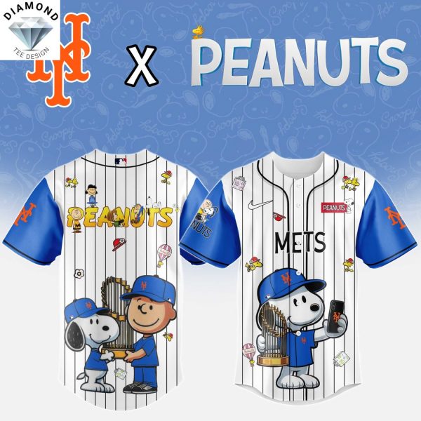 New York Mets x Peanuts Night 2025 Baseball Jersey