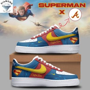 Personalized Atlanta Braves x Superman Air Force 1