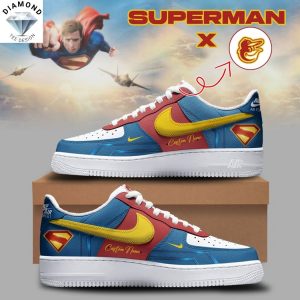 Personalized Baltimore Orioles x Superman Air Force 1