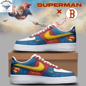 Personalized Boston Red Sox x Superman Air Force 1
