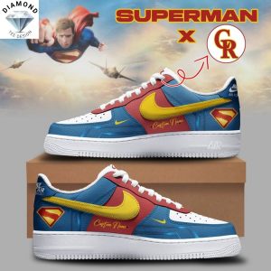 Personalized Colorado Rockies x Superman Air Force 1