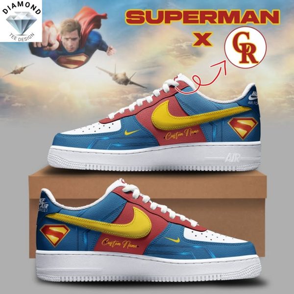 Personalized Colorado Rockies x Superman Air Force 1