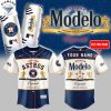 Personalized Houston Astros x Lightning McQueen Version Baseball Jersey