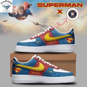 Personalized Houston Astros x Superman Air Force 1