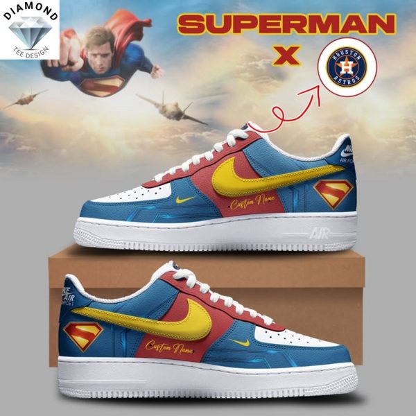 Personalized Houston Astros x Superman Air Force 1