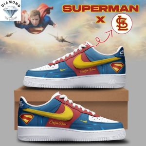 Personalized St. Louis Cardinals x Superman Air Force 1