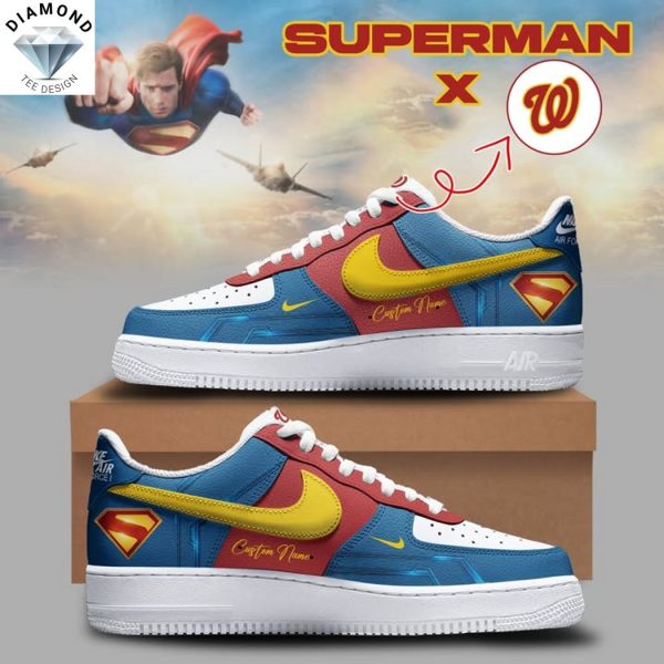 Personalized Washington Nationals x Superman Air Force 1