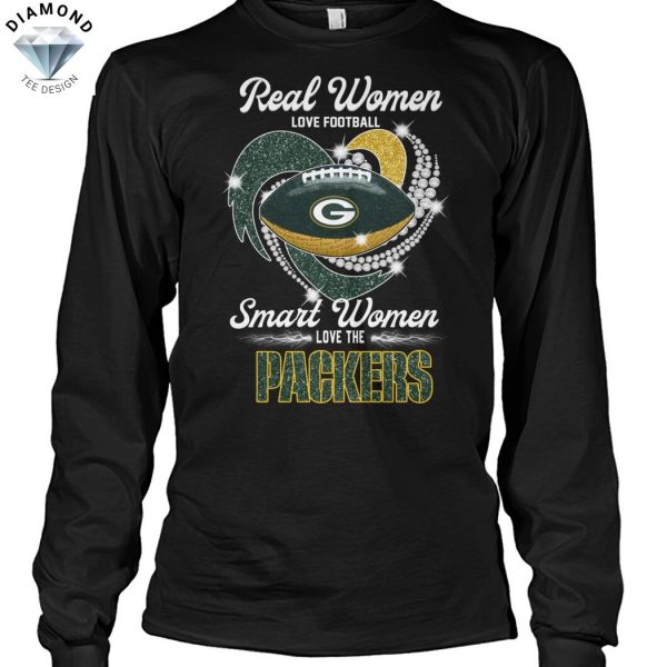 Real Women Love Football Smart Women Love The Green Bay Packers Unisex T-Shirt