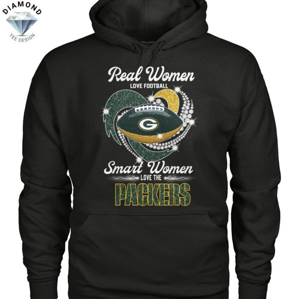 Real Women Love Football Smart Women Love The Green Bay Packers Unisex T-Shirt