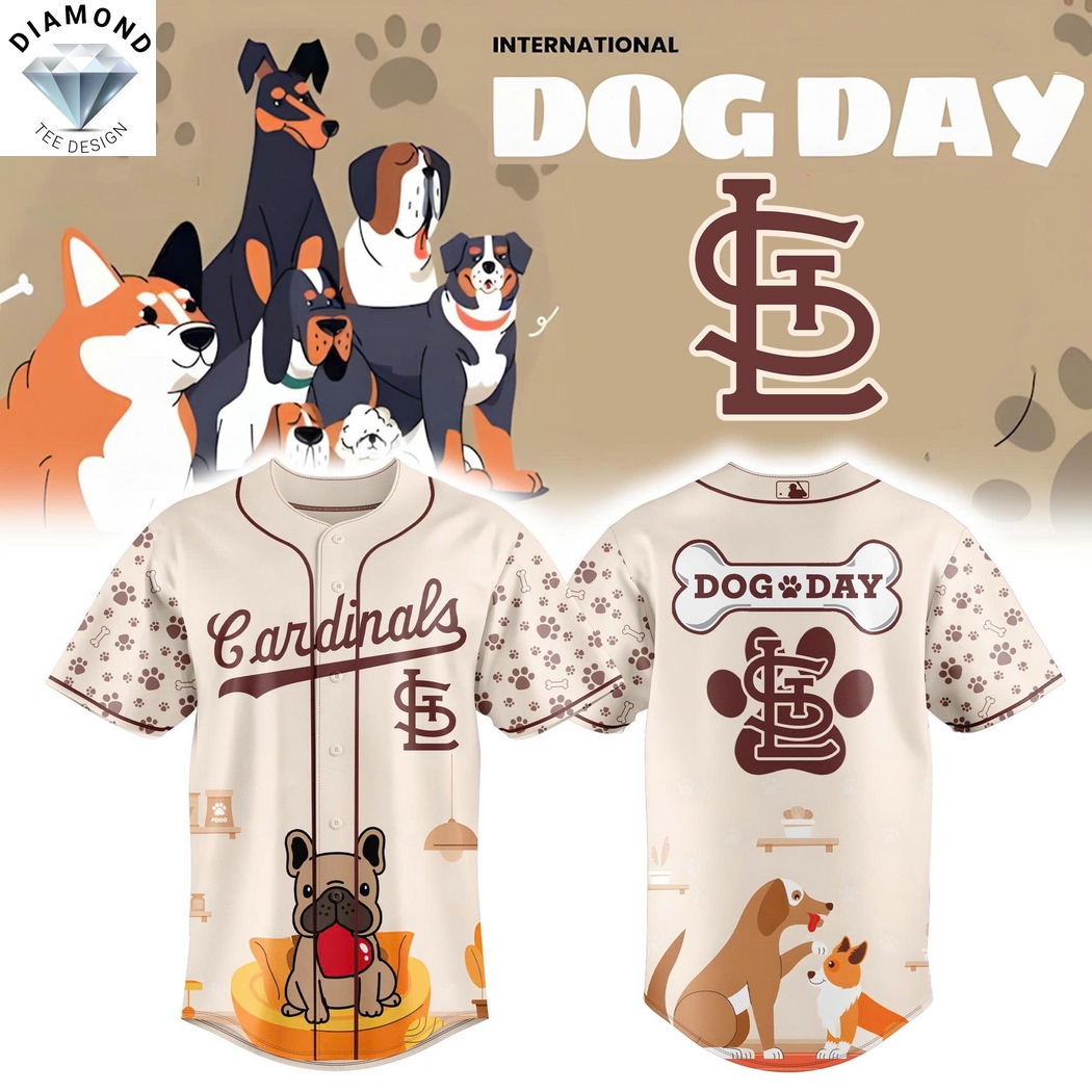 St.Louis Cardinals x Dog Day Baseball Jersey St.Louis Cardinals x Dog Day Baseball Jersey