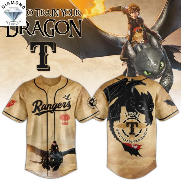 TR x How to Train Your Dragon Baseball Jersey